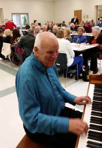 Nick on Piano